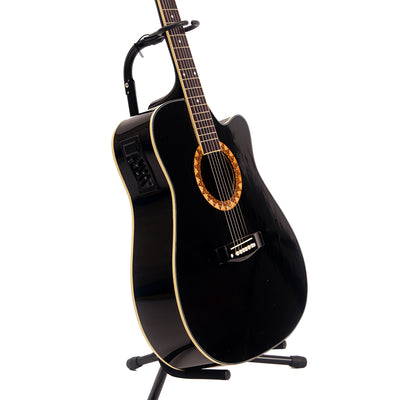 gitar semi akustik hitam/black mandalika jw-01 bk eq7545r