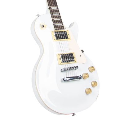 MANDALIKA MLP-120WH WHITE ALPINE GITAR ELEKTRIK MODEL LESPAUL ORIGINAL GLOSS FINISH