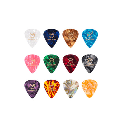 PICK GITAR MANDALIKA 0.71 MM PEARLOID PREMIUM QUALITY