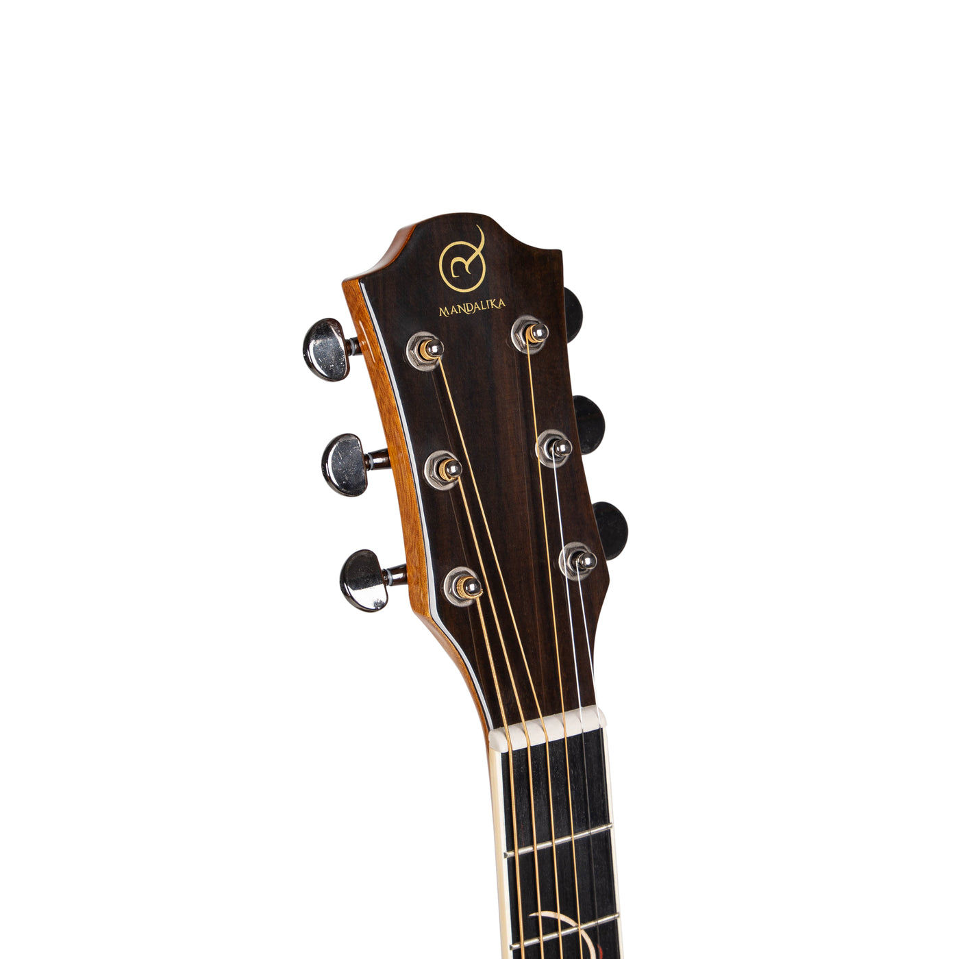 Gitar Akustik Elektrik Mandalika Starlight Premium Series Natural SLP01-DC-NT Fishman Presys + Tuner Build-in, Free Softcase, Senar Cadangan