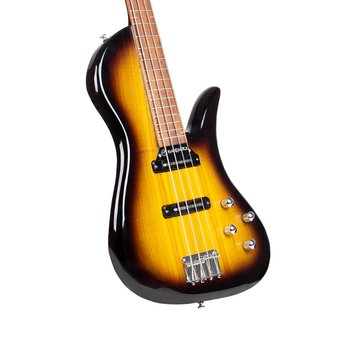 MANDALIKA BASS MIB-120SB SUNBURST ROASTED SAMAMA SERIES GLOSS FINISH