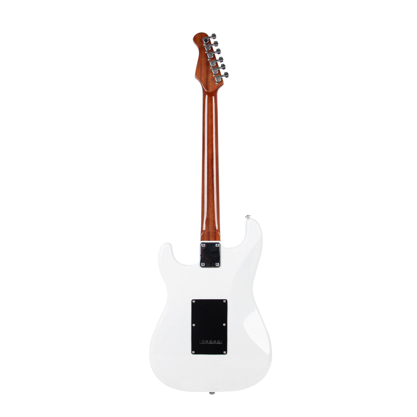 MANDALIKA MST-120WH WHITE ALPINE GITAR ELEKTRIK MODEL STRATOCASTER ORIGINAL GLOSS FINISH