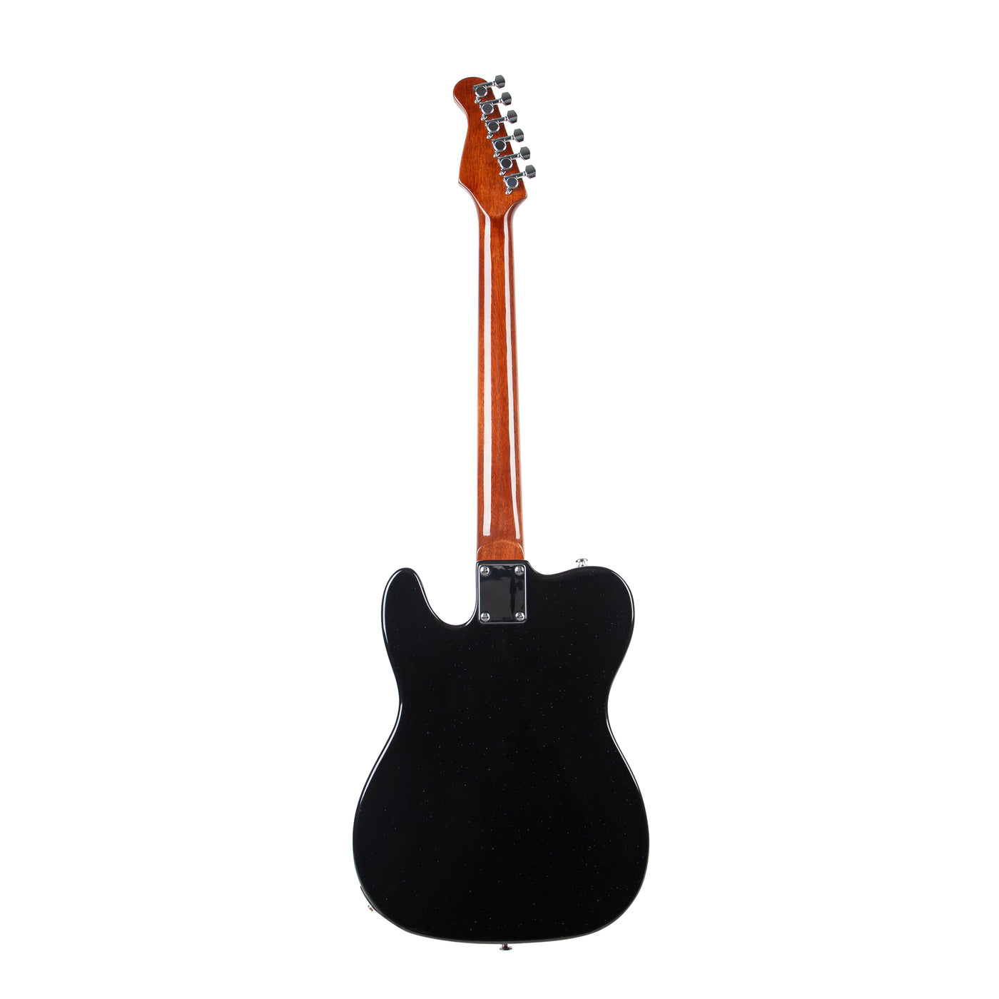 MANDALIKA MTL-120BK BLACK BEAUTY GITAR ELEKTRIK TELECASTER MODEL GLOSSY GLITTER FINISH PREMIUM