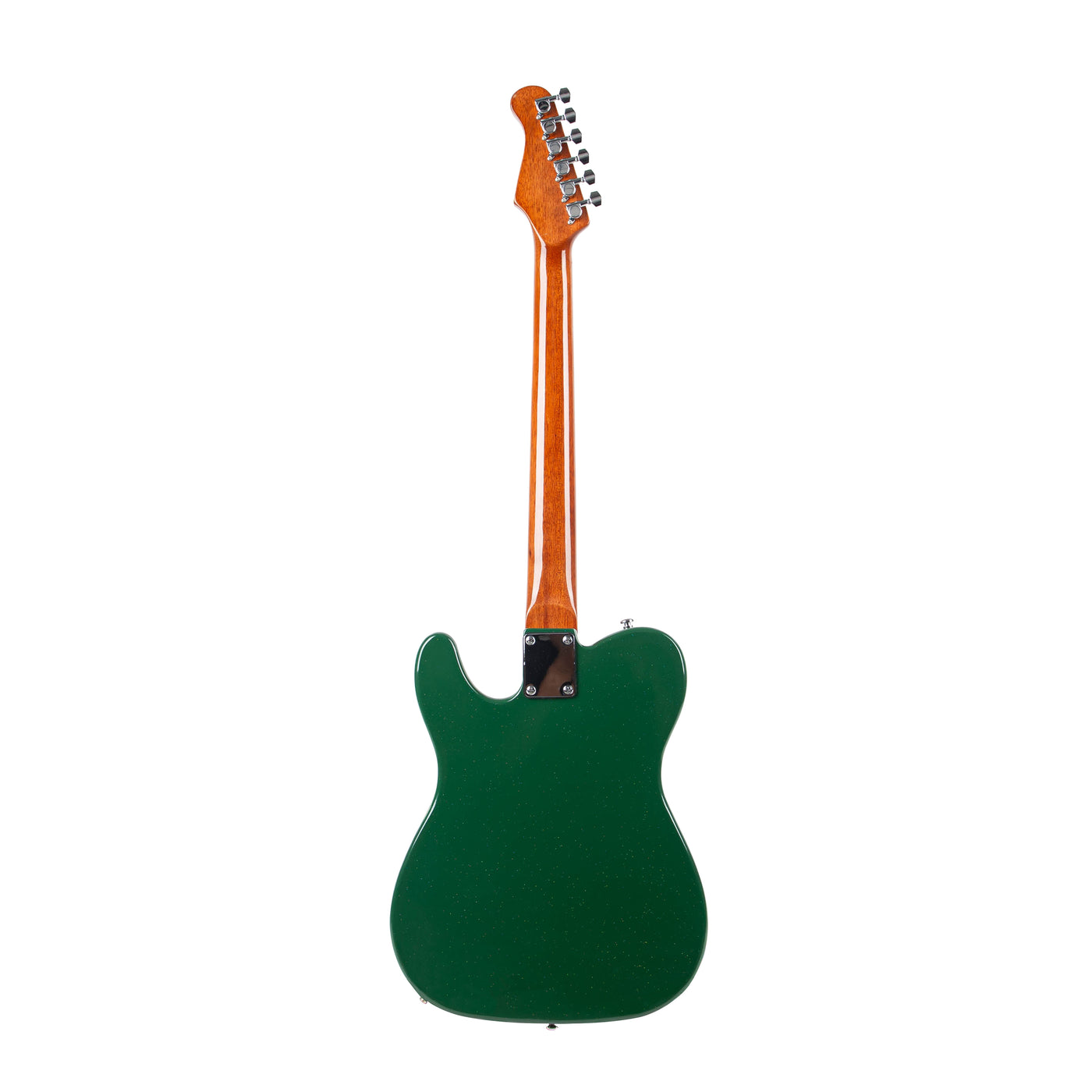 MANDALIKA MTL-120GR GREEN VINTAGE GITAR ELEKTRIK TELECASTER MODEL GLOSSY GLITTER FINISH PREMIUM