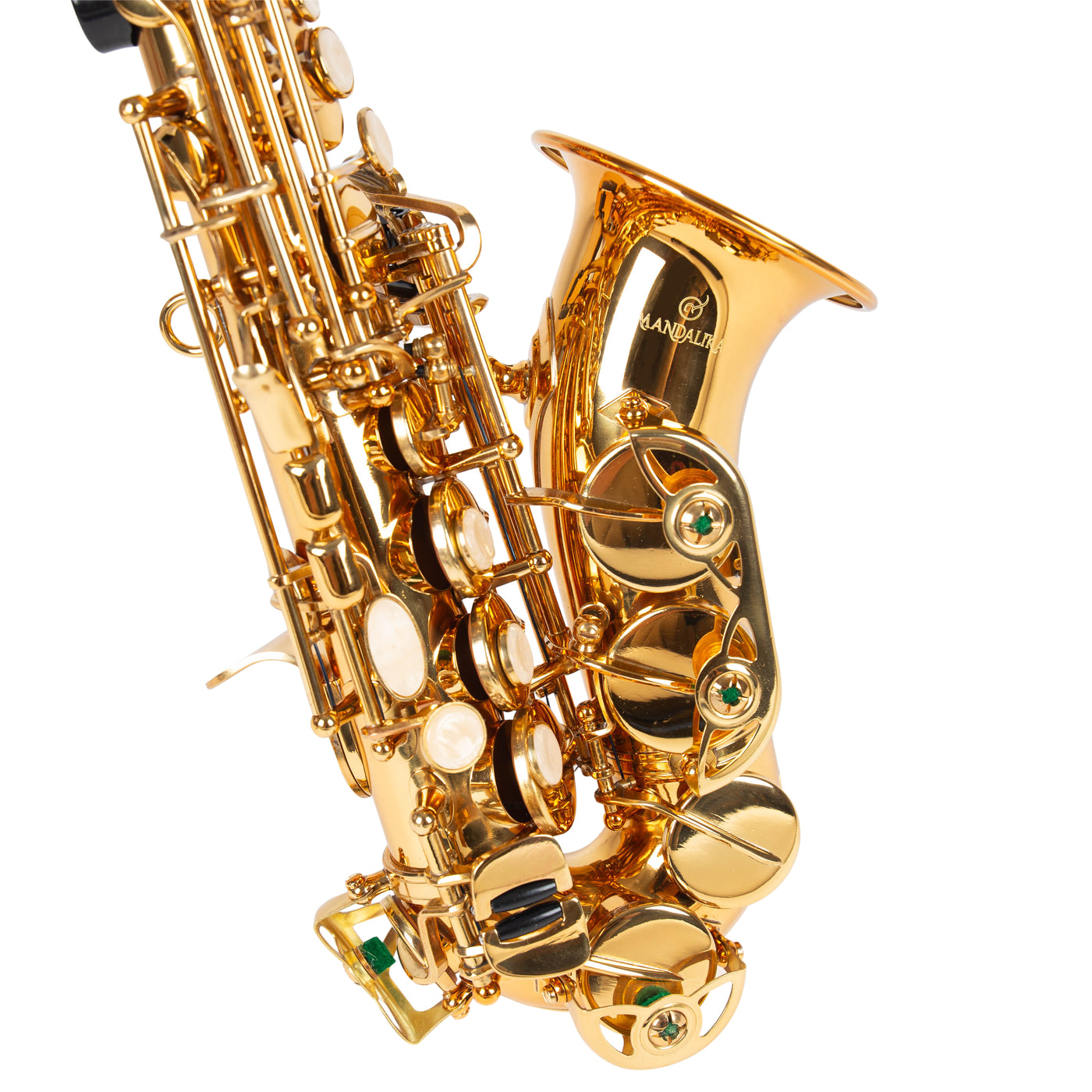 BABY SAXOPHONE SOPRANO GOLD MANDALIKA MBSS-01 PREMIUM FULLSET