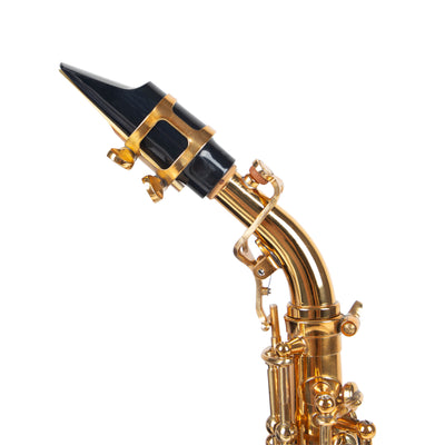 BABY SAXOPHONE SOPRANO GOLD MANDALIKA MBSS-01 PREMIUM FULLSET