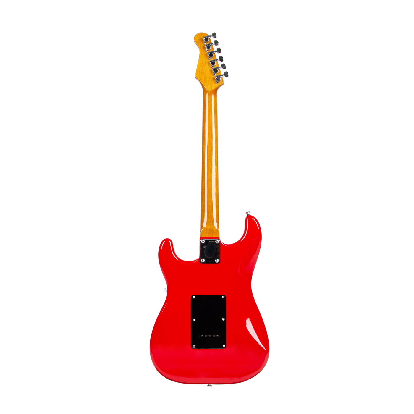 MANDALIKA MST-120RD RED GITAR ELEKTRIK ORIGINAL PICKGUARD PEARLOID GLOSS FINISH