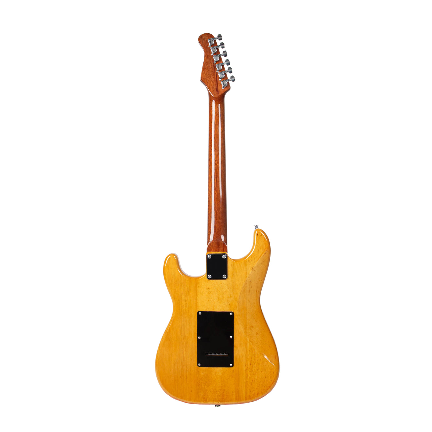 MANDALIKA MST-120NT NATURAL WOOD GITAR ELEKTRIK MODEL STRATOCASTER ORIGINAL GLOSS FINISH