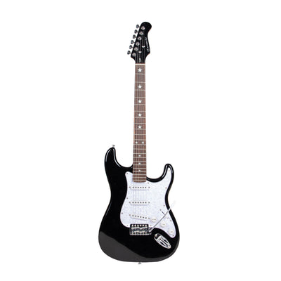 MANDALIKA MST-120BK BLACK BEAUTY GITAR ELEKTRIK ORIGINAL GLOSS FINISH