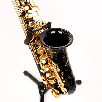 alto saxophone mandalika saksofon black gold masbg-02