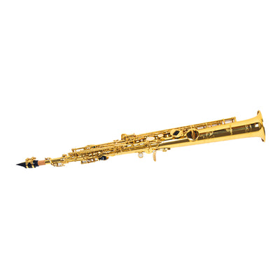Soprano Saxophone Mandalika Gold Fullset Include Hardcase