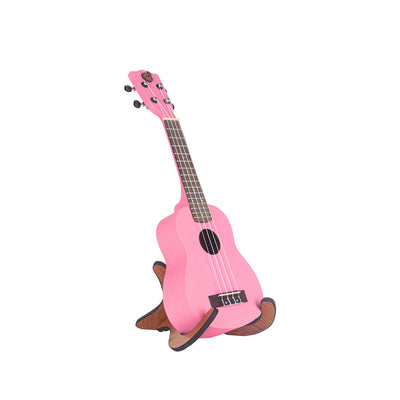 ukulele soprano premium mandalika pink uk-21 pk