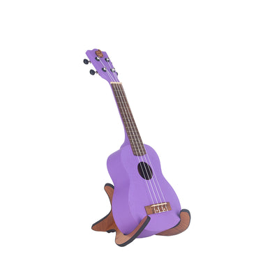 ukulele soprano premium mandalika purple ungu uk-21 pp