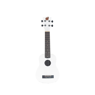 ukulele soprano premium mandalika white putih uk-21 sbl