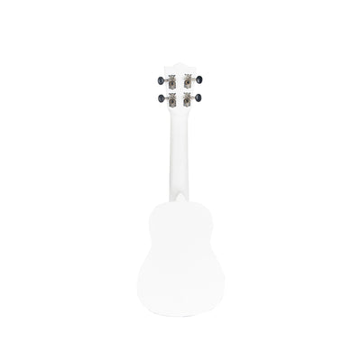 ukulele soprano premium mandalika white putih uk-21 sbl
