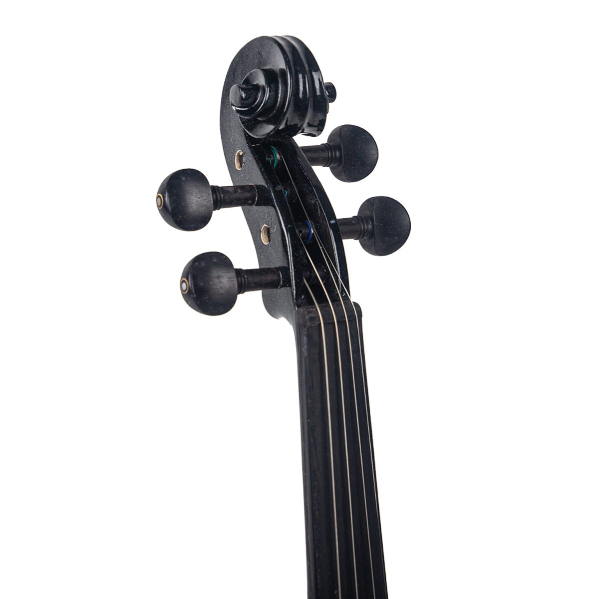 biola/violin elekrik mandalika black hitam